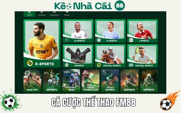 Cá Cược Thể Thao FM88: Sân Chơi Xanh – Minh Bạch – Đẳng Cấp 13 Cá Cược Thể Thao FM88: Sân Chơi Xanh – Minh Bạch – Đẳng Cấp